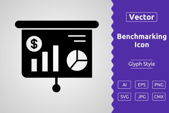 Download Vector Benchmarking Glyph Icon - Benchmarking Collection