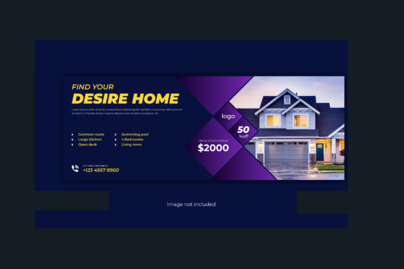 Download Real Estate Rent Sale Facebook Cover - Book Collection