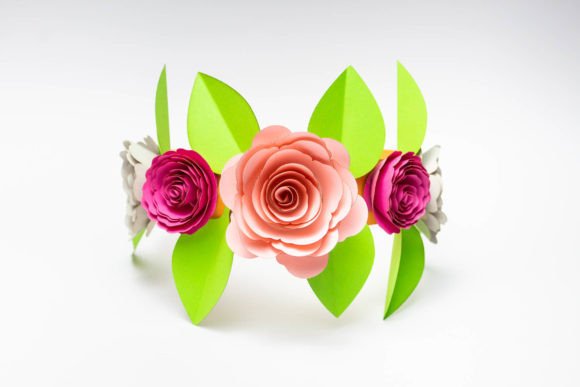 Download Roses Spring Headband - Band Collection