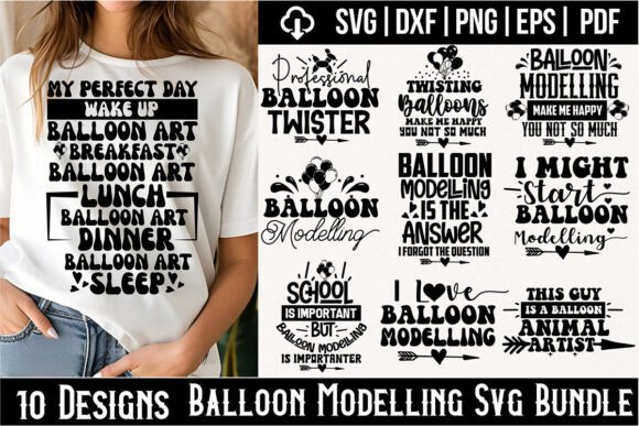 Download Balloon Modelling Svg Bundle - Premium Bundle