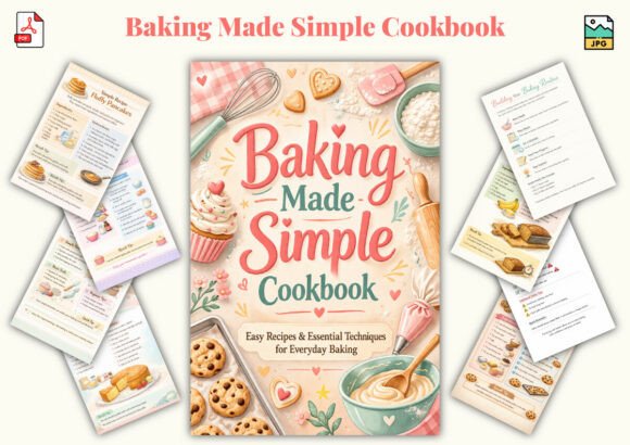 Download Baking Made Simple Cookbook - Book Collection