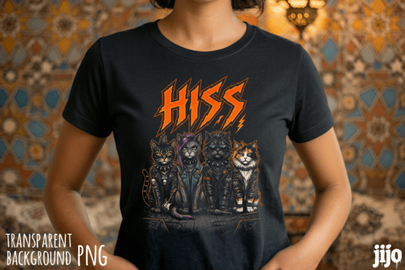 Download Cat Rock Guitar Band PNG - Band Collection