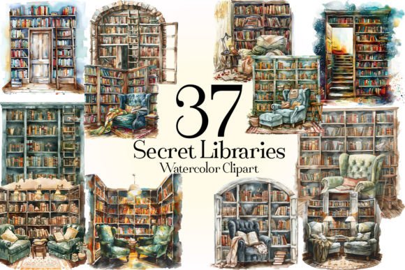 Download Secret Reading Clipart, Library Book - Book Collection