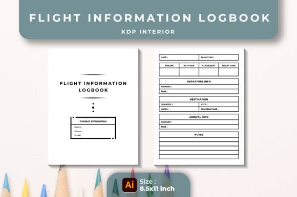 Download Flight Information Logbook KDP Interior - Book Collection