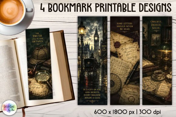 Download True Crime and Detective Bookmarks - Book Collection