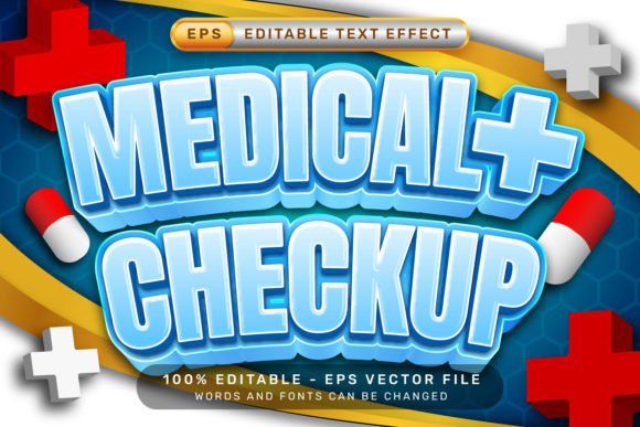 Download Medical Checkup 3d Text Effect - Checkup Collection