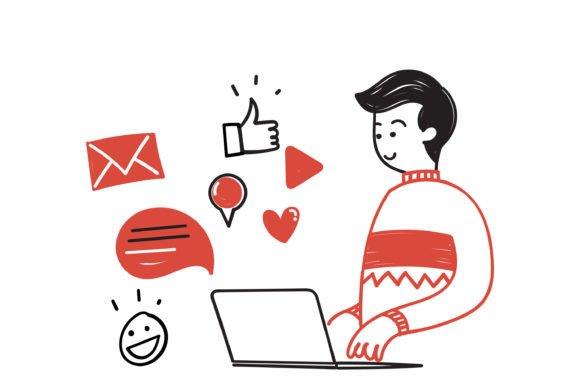 Download Doodle Internet Social Networking - Working Collection